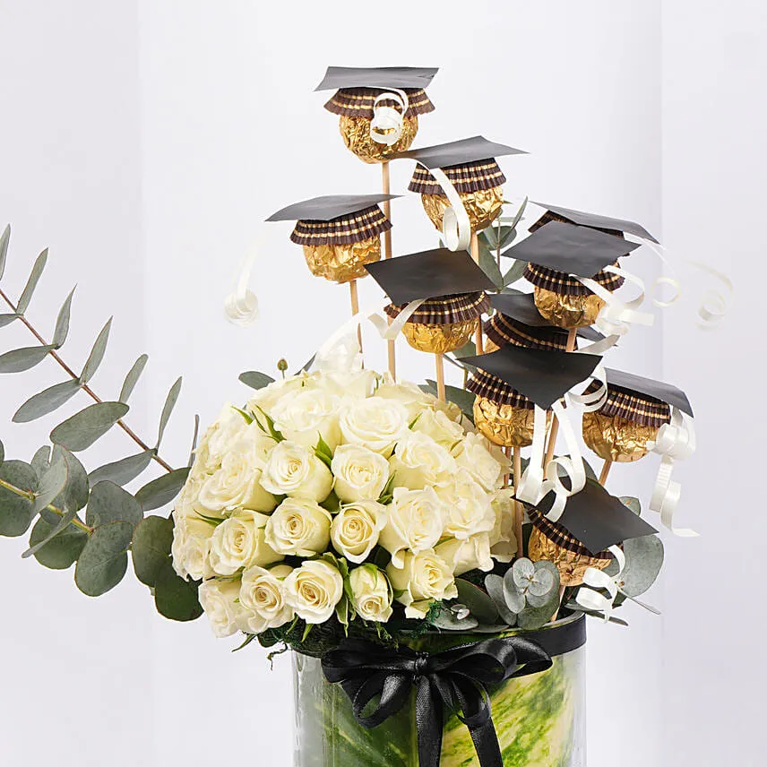 Roses and Rochers for Graduation