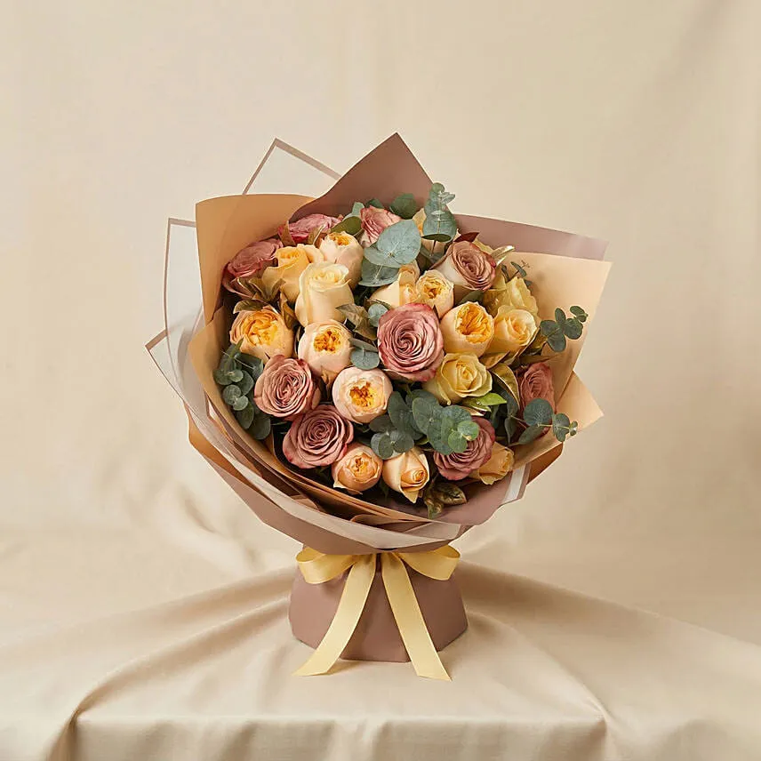 Premium Bouquet Of Garden Roses