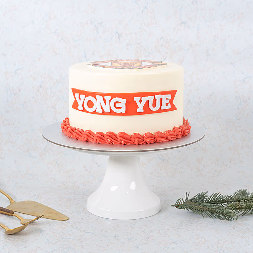 2D Manchester United Cake
