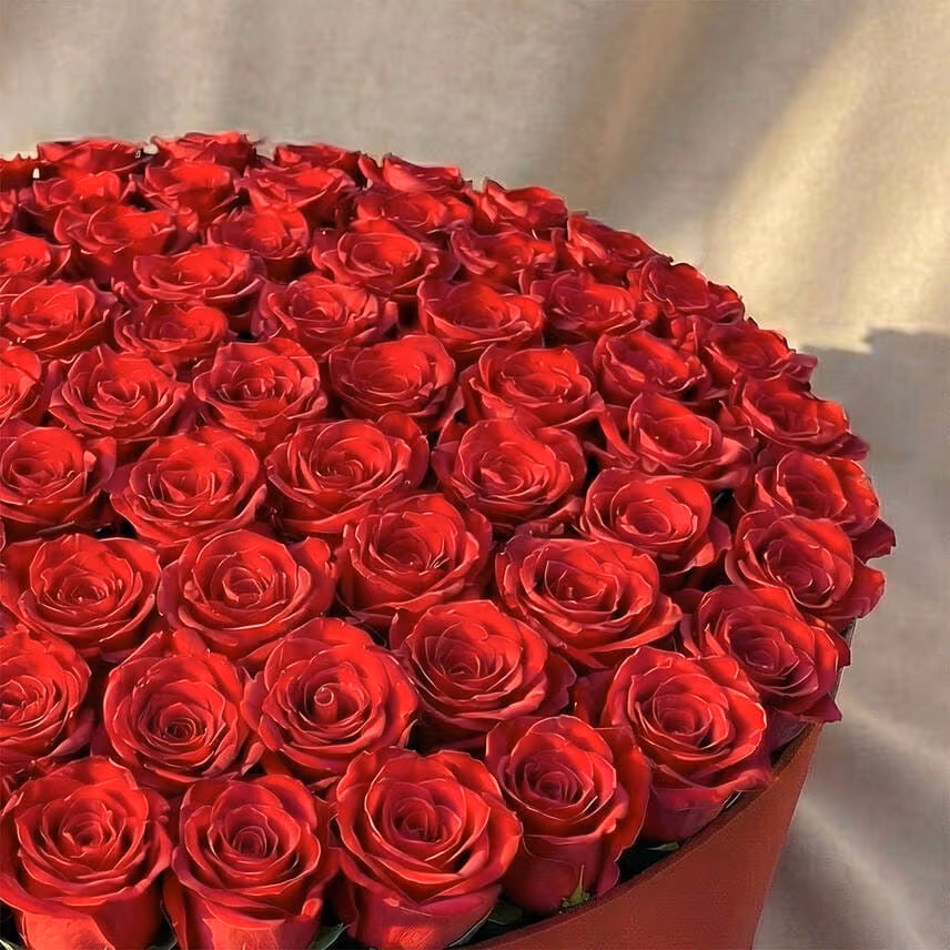 Eternal Romance Red Rose Box