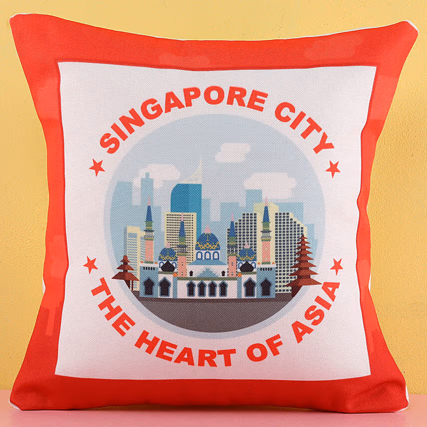 Heart of Asia Singapore Cushion