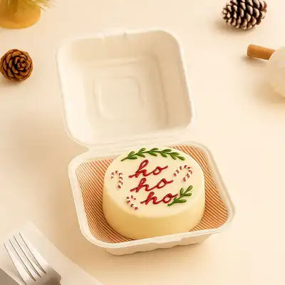 Festive Delights: Ho Ho Ho Mini Holiday Cake - Chocolate