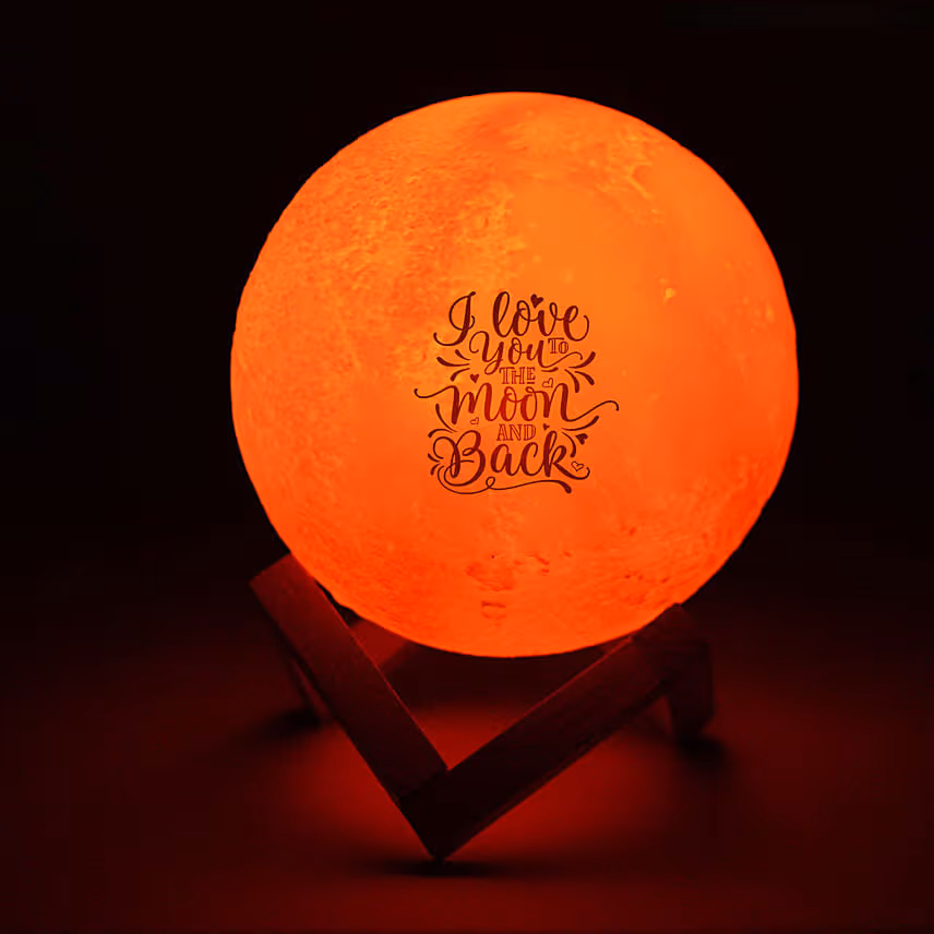 Rays of Love Moon Lamp For Valentine's