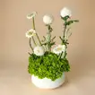 Ivory & Jade Harmony Floral Arrangement