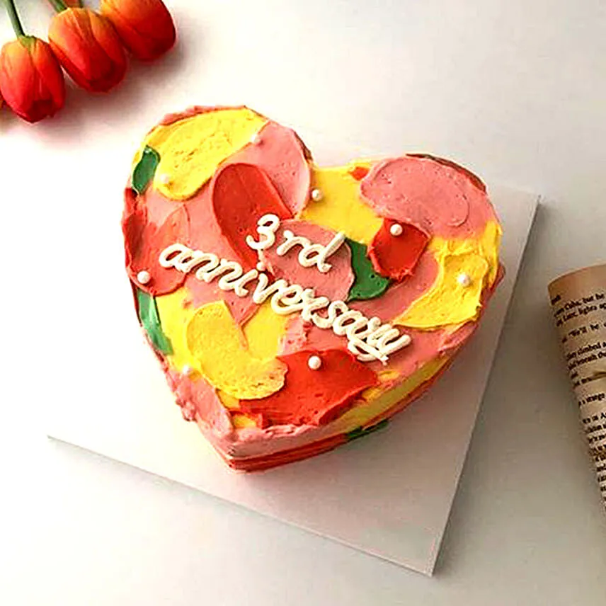 Hues Of Love Cake