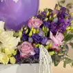 Elegant Birthday Bouquet with Roses, Chocolates & Balloon
