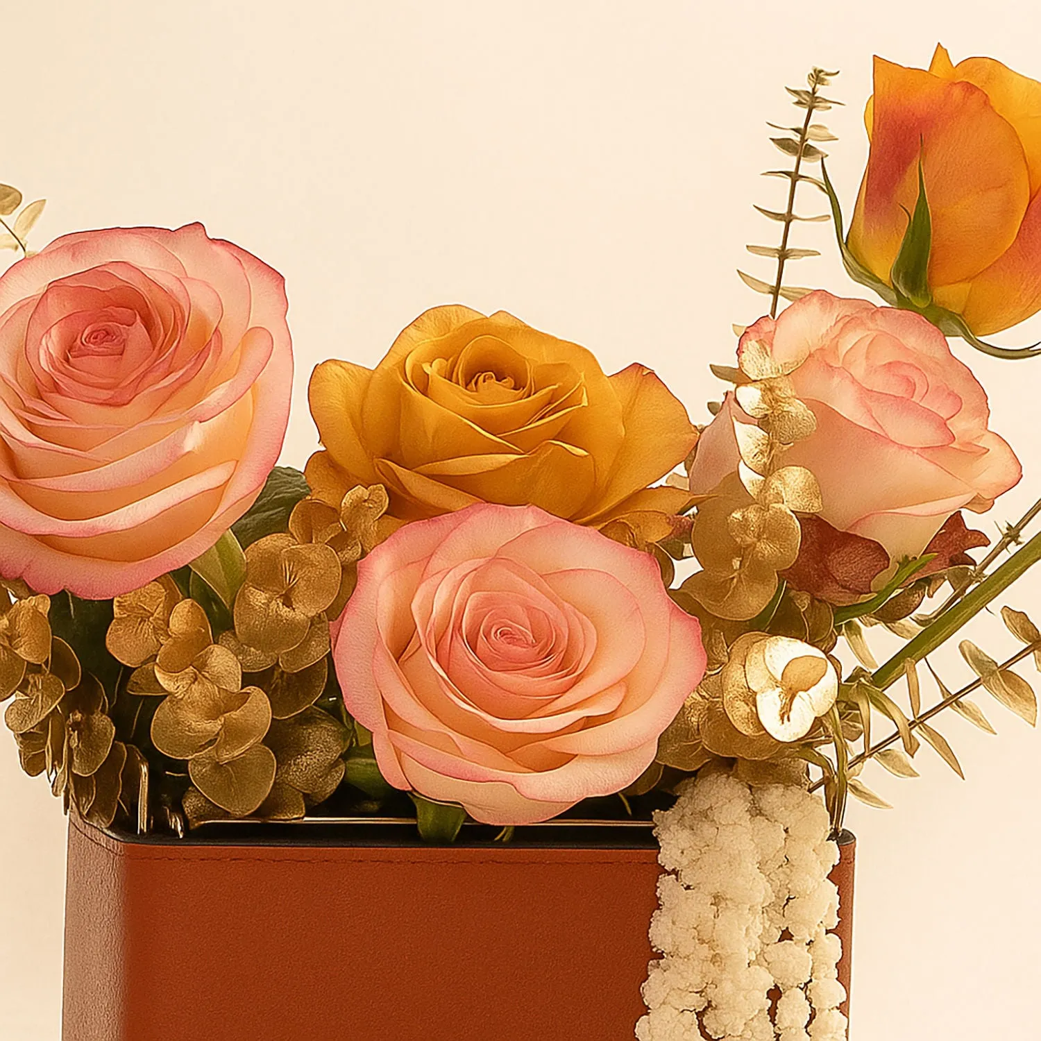 Roses Premium Leather Box