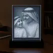 برواز صور كريستال | هدية للأب