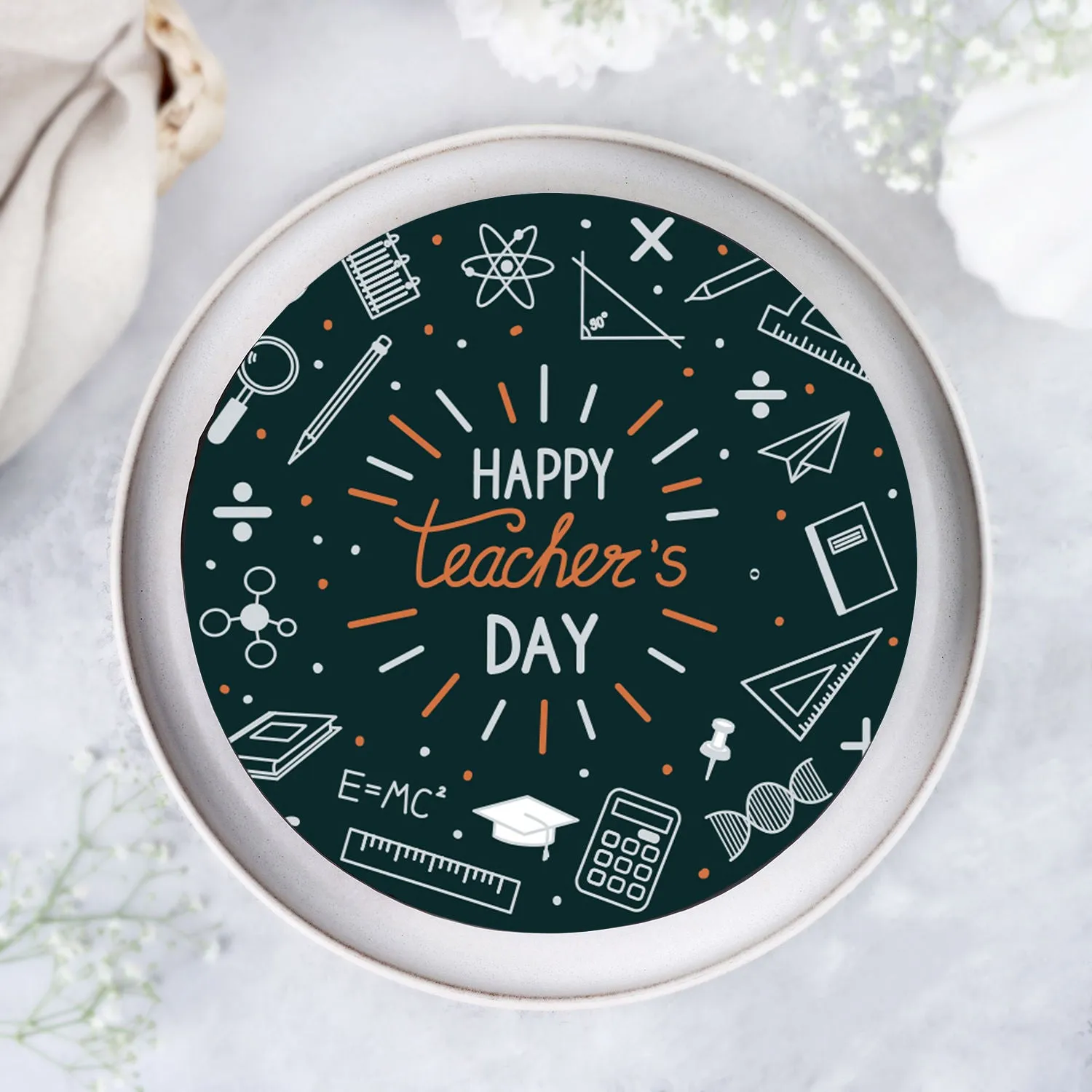 Delightful Teacher's Day Chocolate Joy Cake