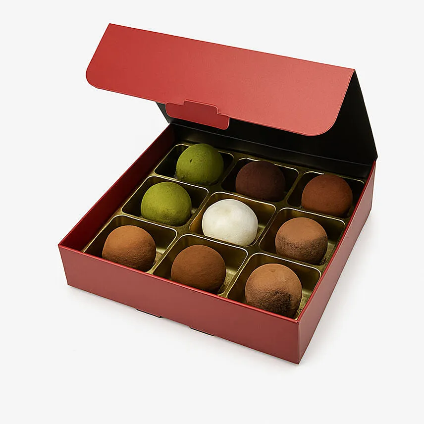 9 Pcs Sugar Free Truffle Chocolates