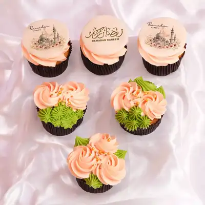 Majlis Sweet Chocolate Cupcake Bites - 6 Delightful Pieces