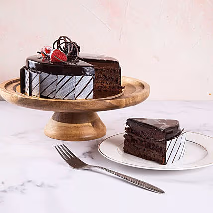 Exquisite Choco Truffle Serenade Cake - Perfect Anniversary Delight