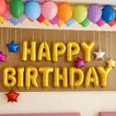 Vibrant Happy Birthday Balloon Decoration Set