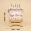 Birthday Cake Foil Balloon
