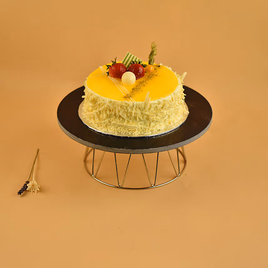 Fruity Mango Sponge Cake