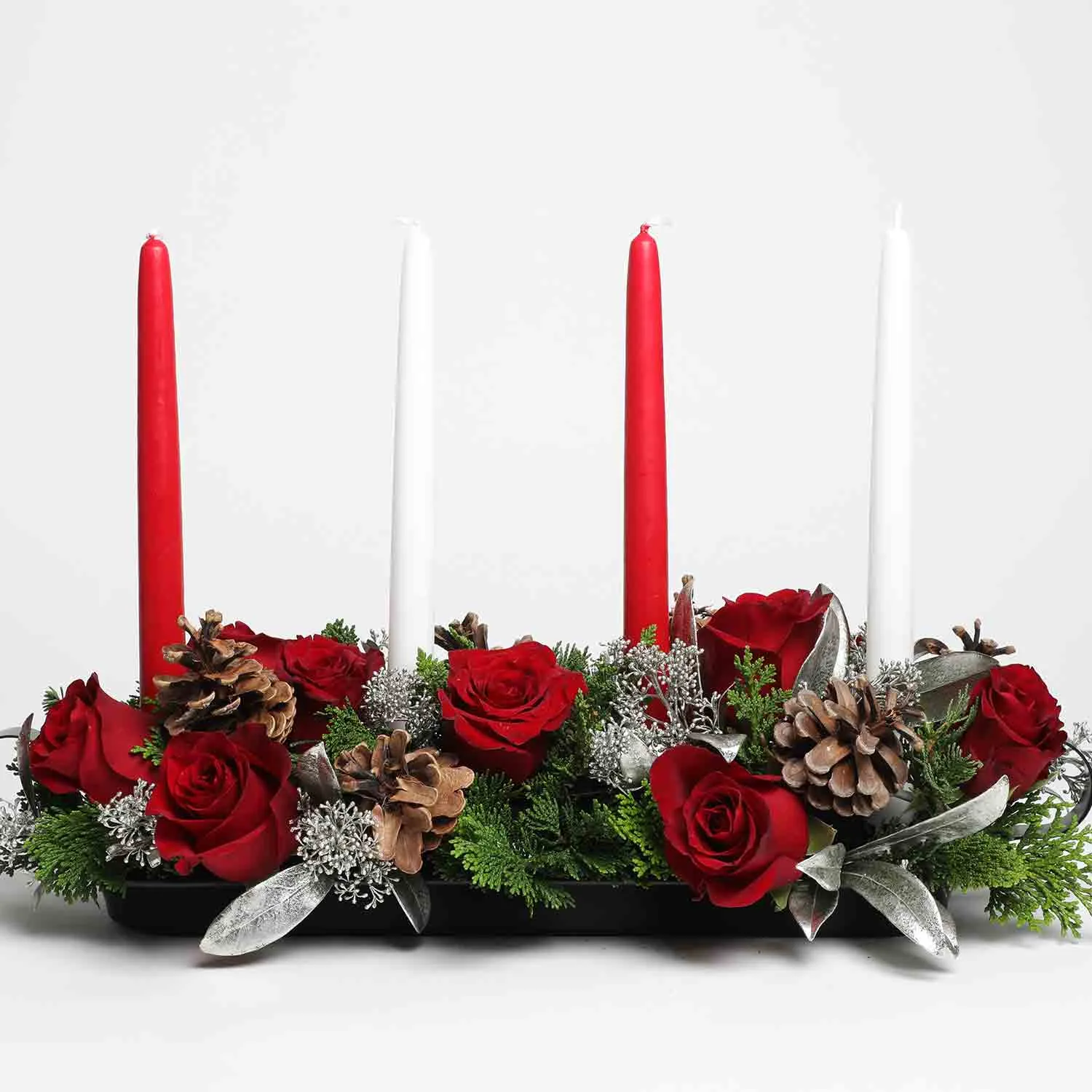Holiday Floral Centerpiece