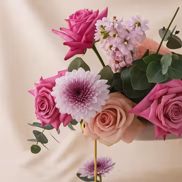 Purple Symphony Flower n Chocolates