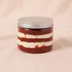Red Velvet Flavor Cake Jar