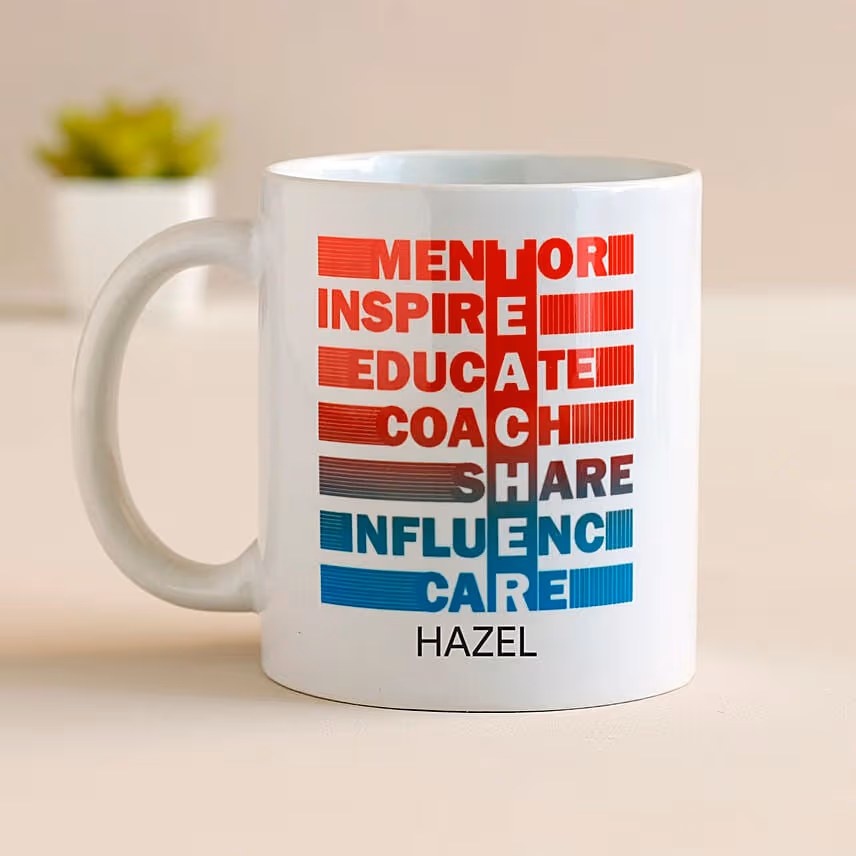 Personalised Happy Teacher's Day Mug