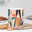 Personalized Vibrant Geometric Mug of Love - Ceramic, 325ml