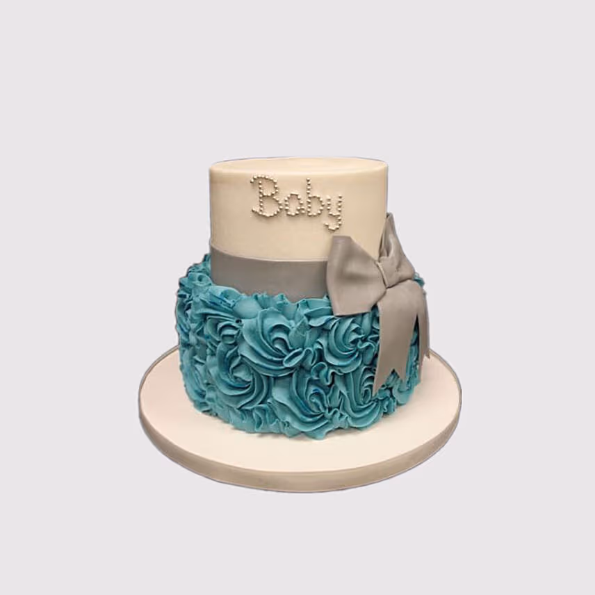Baby Bow Cake
