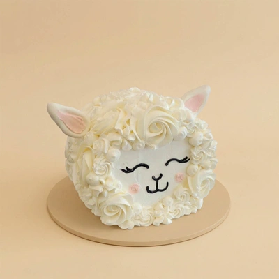 Eid Al Adha Sheep Face Cake