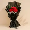 Elegant Red Rose Bouquet - 3 Roses