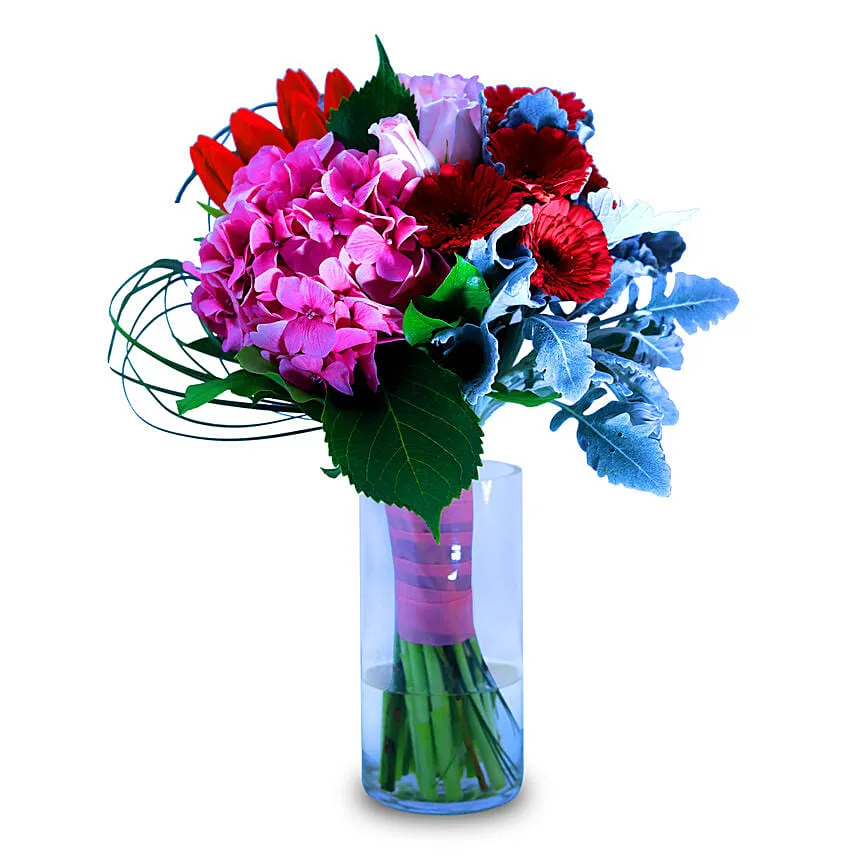 Adorable Mixed Flower Arrangement