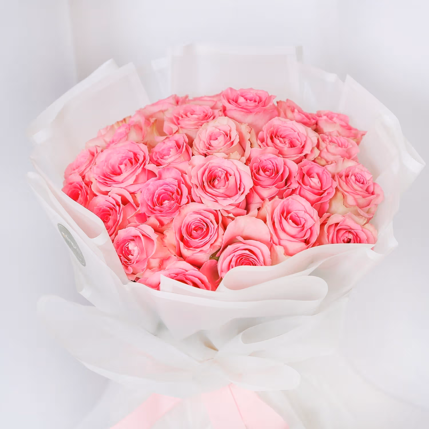 Pink Roses Bouquet for  Eid