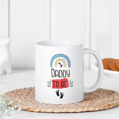 Daddy To Be Mug - Celebrate Fatherhood with Style