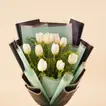 Riqa | White Tulips Bouquet