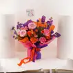 Joyful New Beginnings: Vibrant Floral Celebration