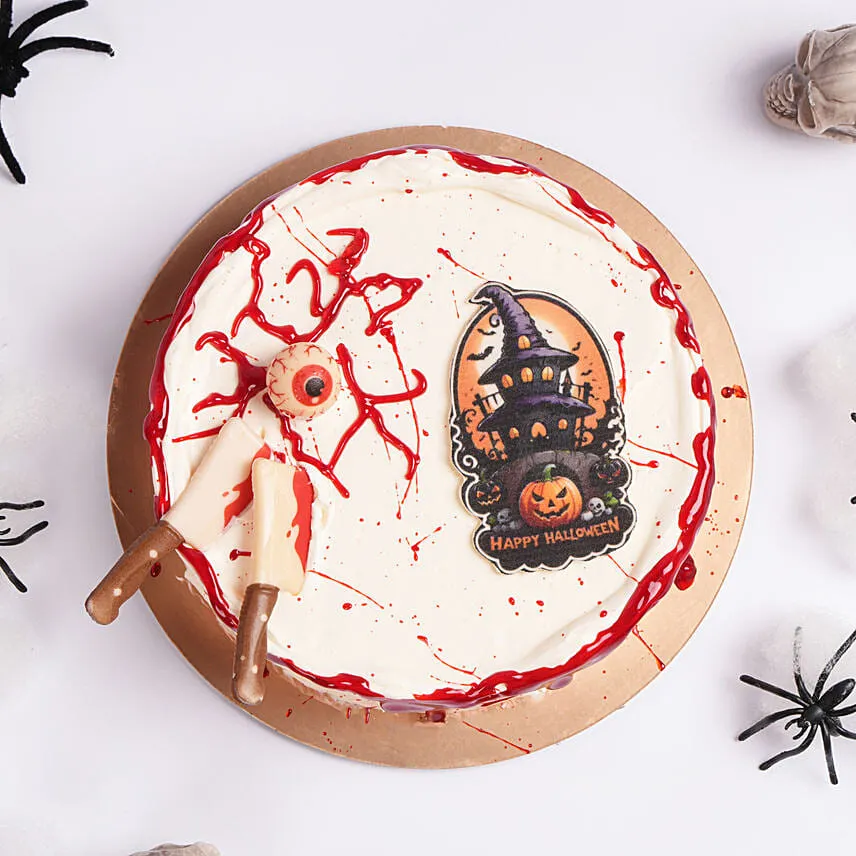 Bloody Horror Cake Chocolate 8 Portion