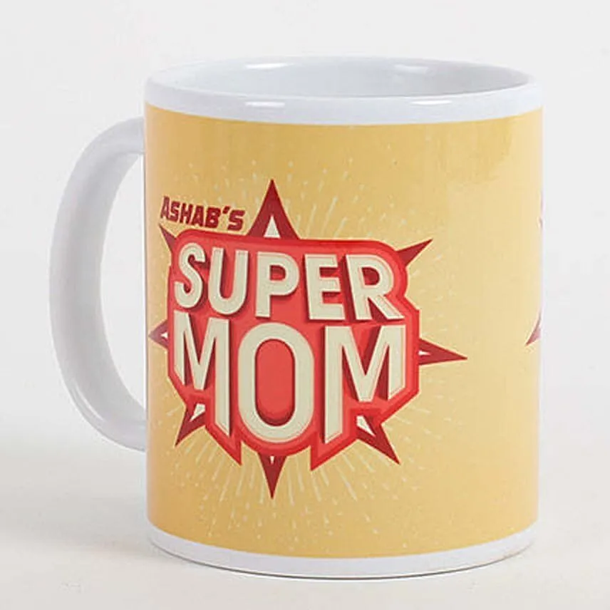 Super Mom Personalized Mug