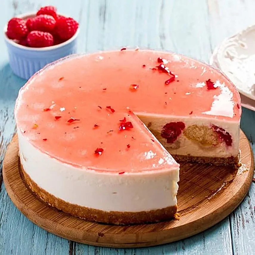 Fresh Lychee Cheesecake