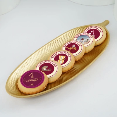 Celebratory Qatar National Day Cookies - Set of 6