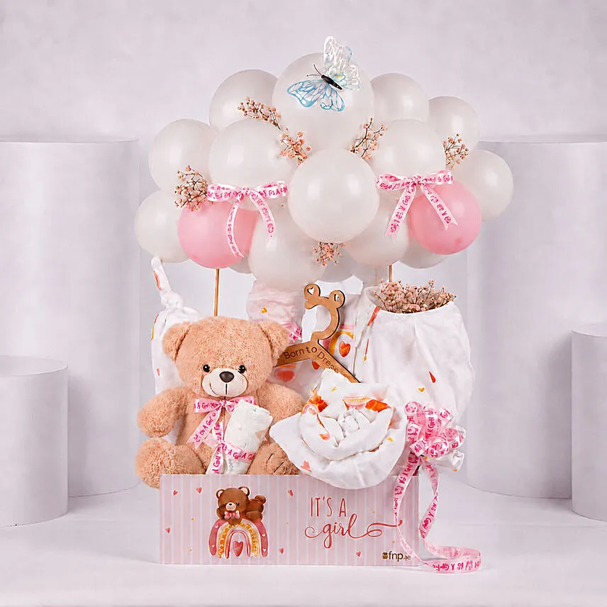 Welcome Baby Girl Celebration Hamper