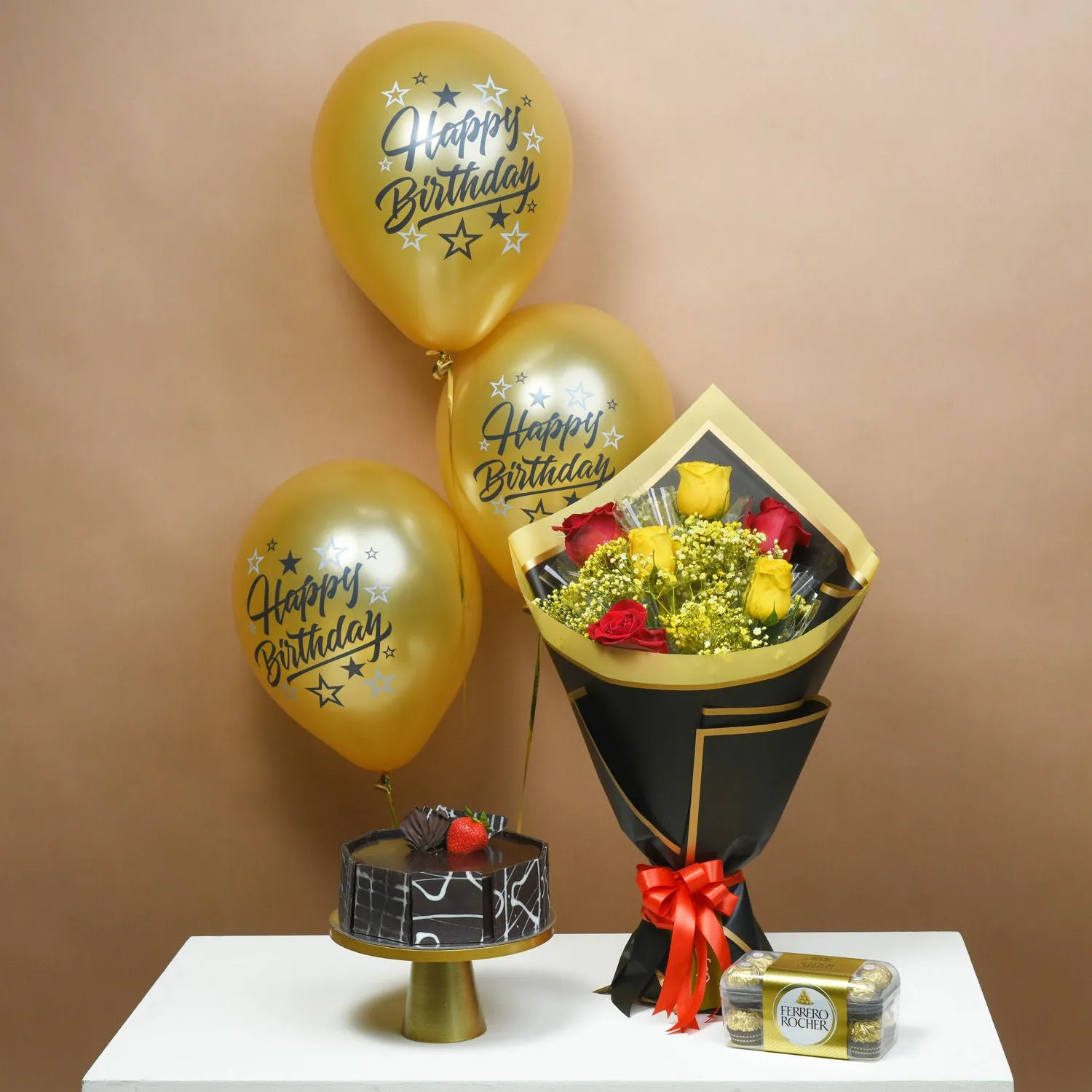 Eternal Love & Sweet Indulgence: Perfect Birthday Celebration Set