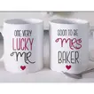 Set Of 2 Beautiful Personalized Mugs