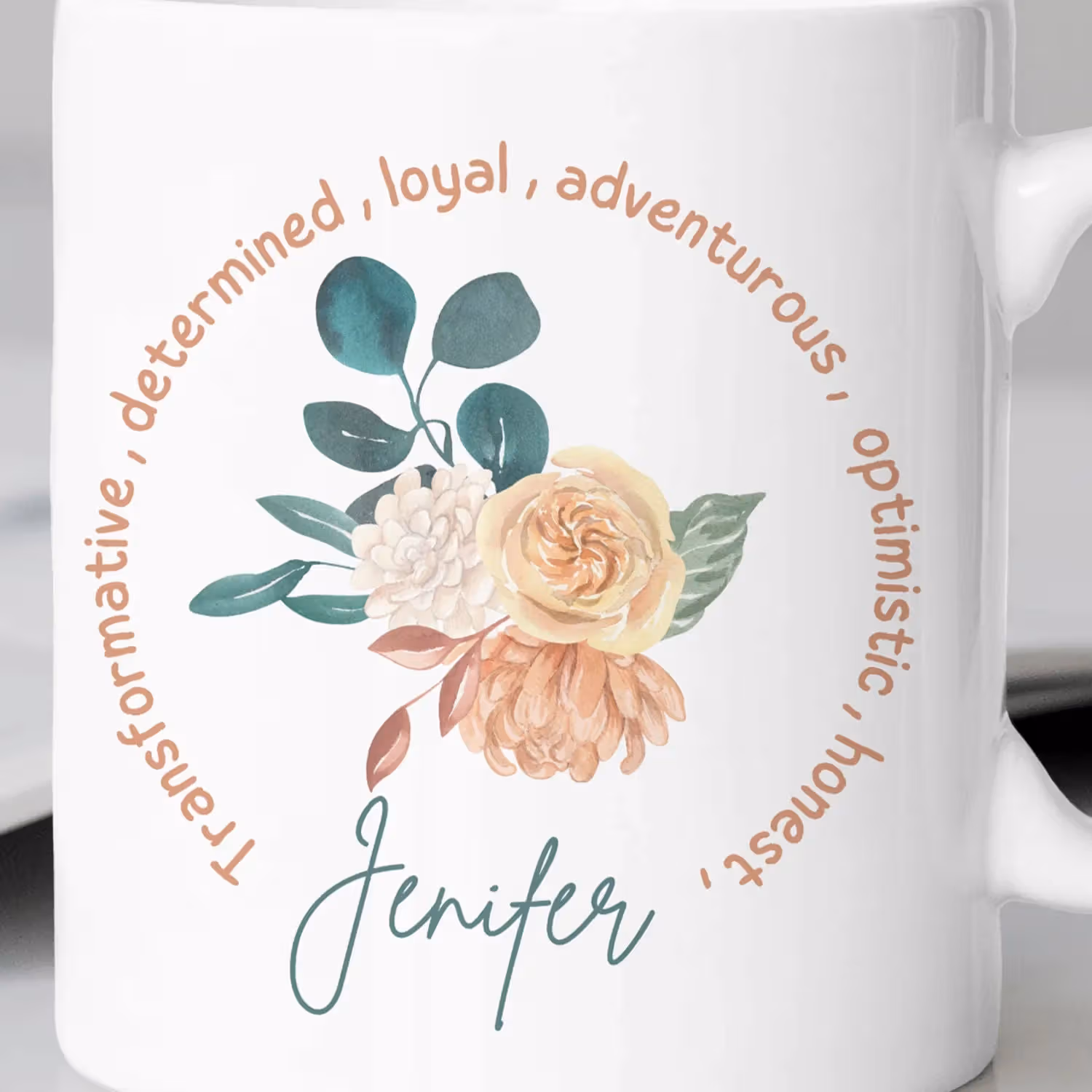 November Birthday Yellow Mug