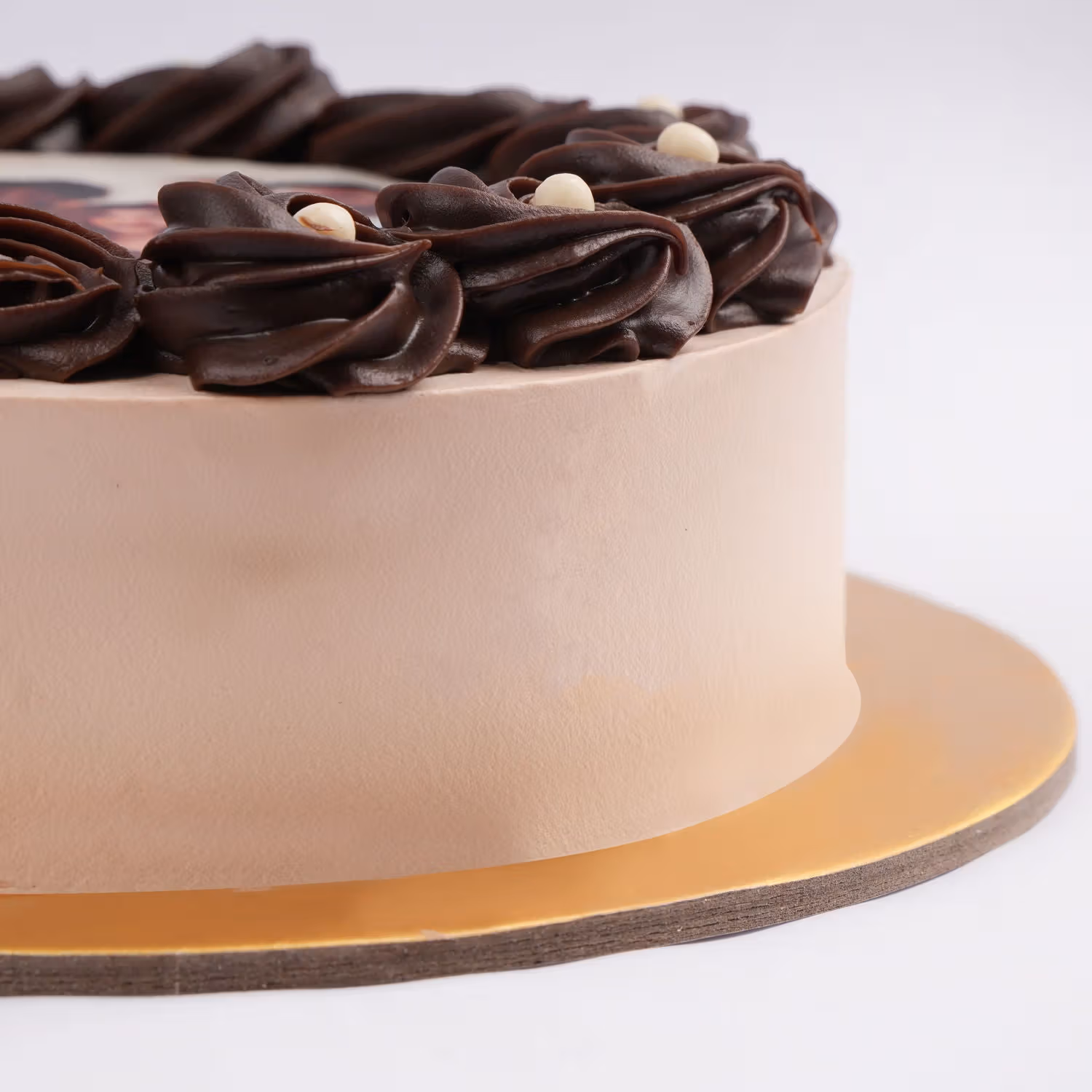 Sinful Symphony Personalized Chocolate Photo Cake - Chocolate