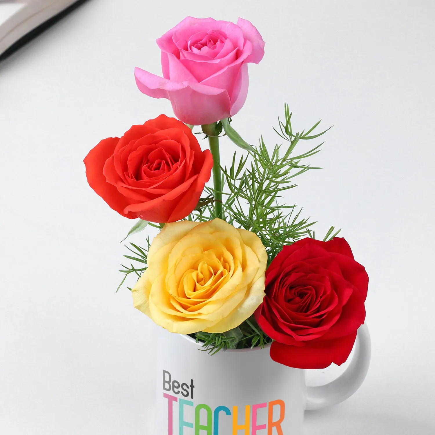Sunshine N Gratitude Floral Mug