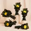 Elegant Yellow Gerbera Bouquet Set of 5 - Perfect for Teacher's Day Gifts