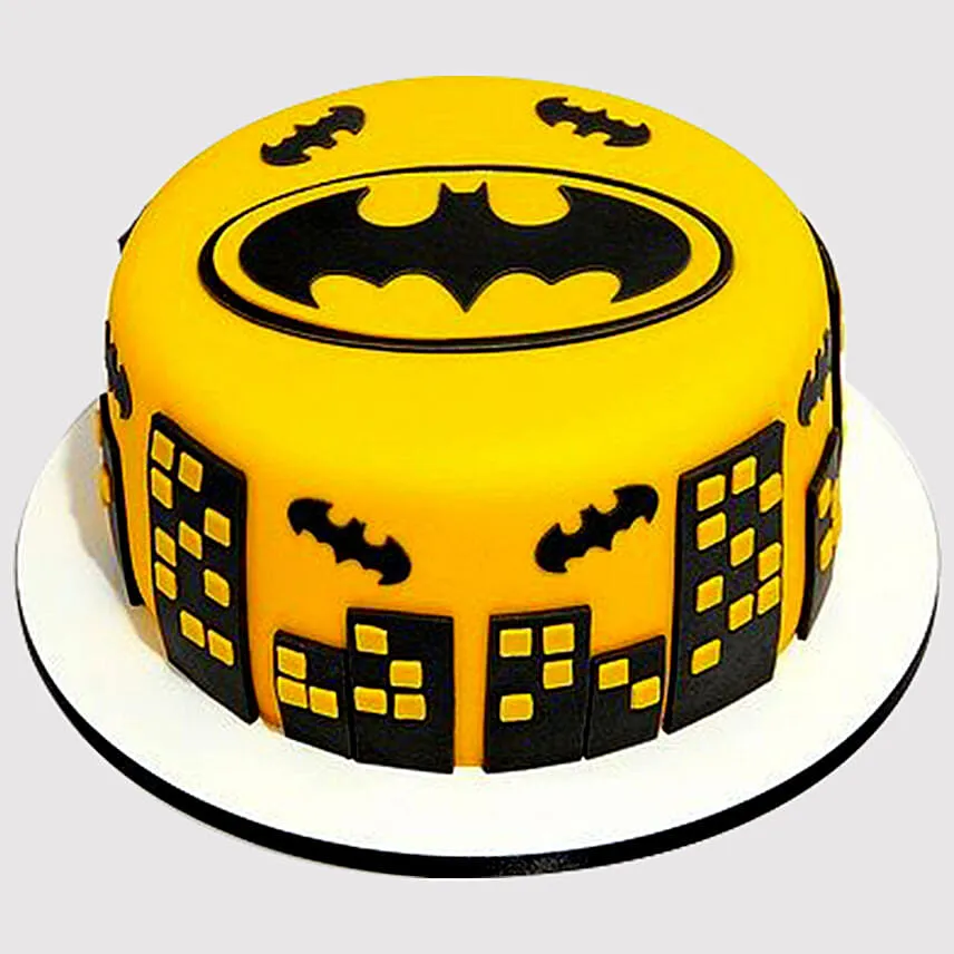 The Dark Knight Fondant Black Forest Cake