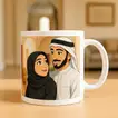 Customizable Ghibli-Inspired Couple Mug – Perfect Gift for Loved Ones