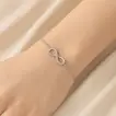 Timeless Elegance: Infinite Charm Sterling Silver Bracelet