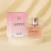 Rosy Elegance: Blooming Beauty with Versace Bright Crystal