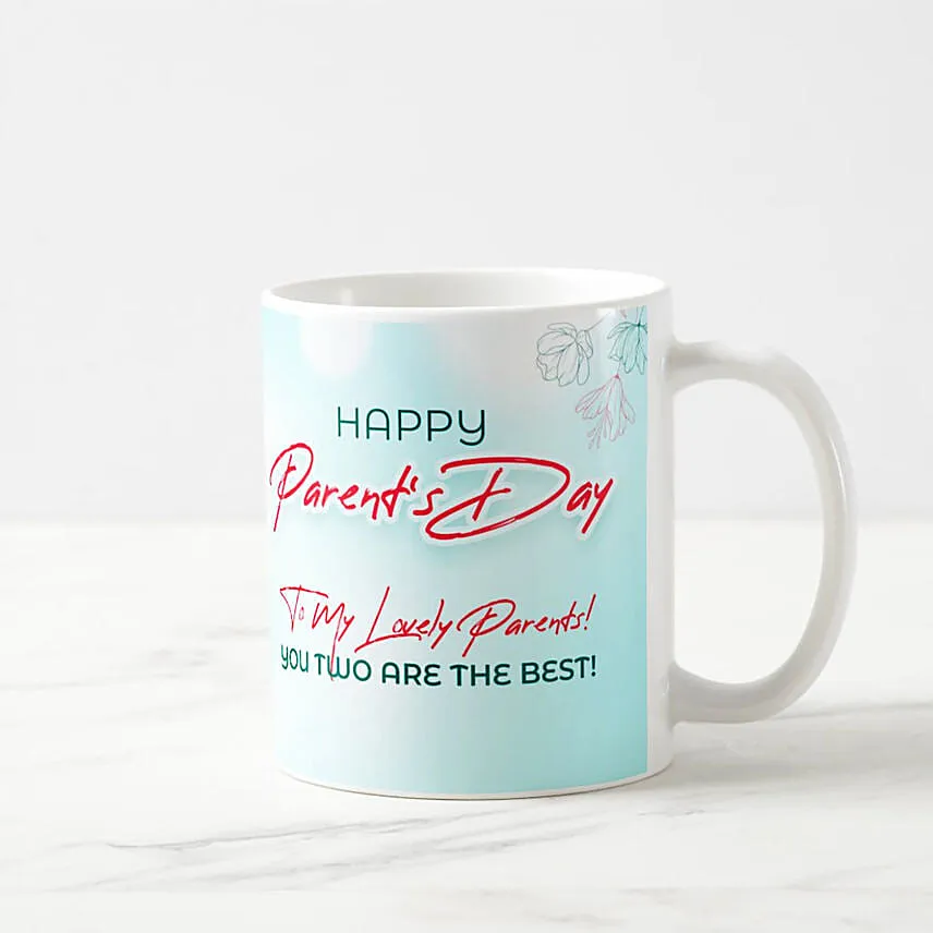 You Two Are The Best Personalised Mug For Parents Day