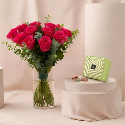 Sweetheart Surprise Gift Set - With Patchi Chocolates 