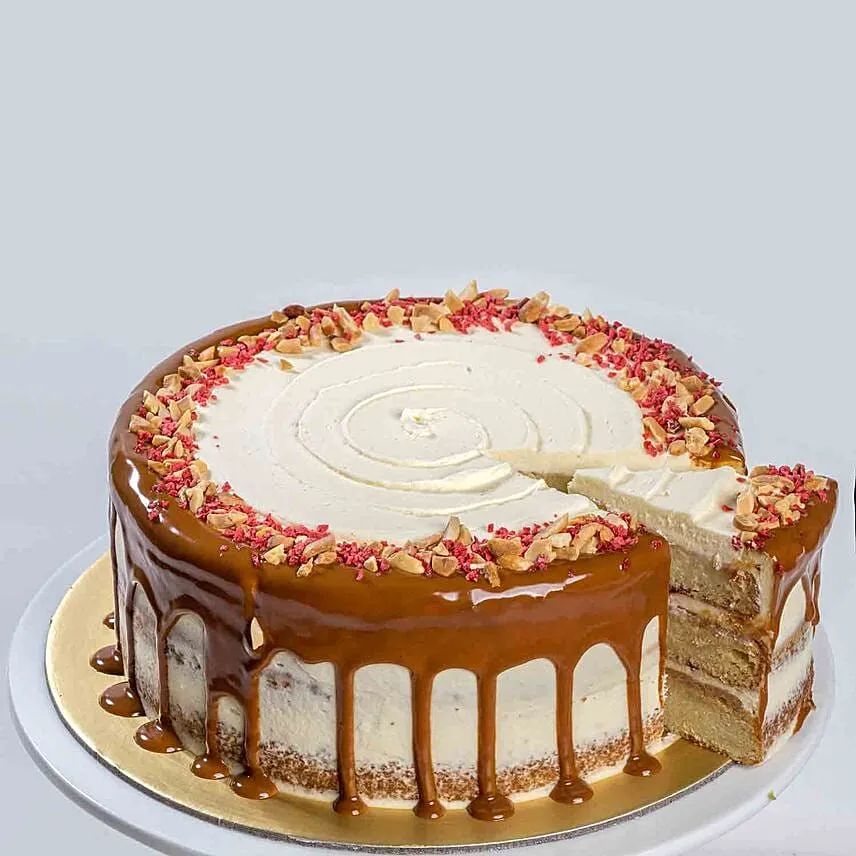 Toasted Peanut Butter Jelly Cake